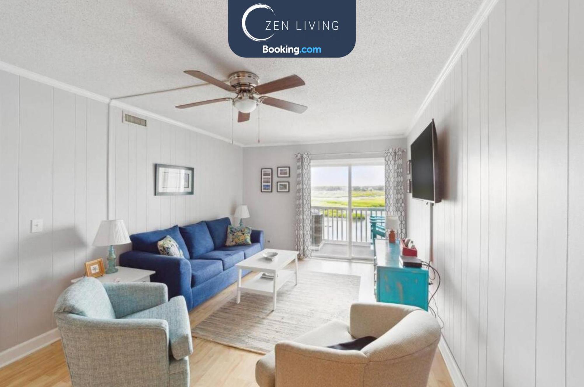 מירטל ביץ' Right Across Beach Pool View Private Balcony By Zen Living Short Term Rental מראה חיצוני תמונה